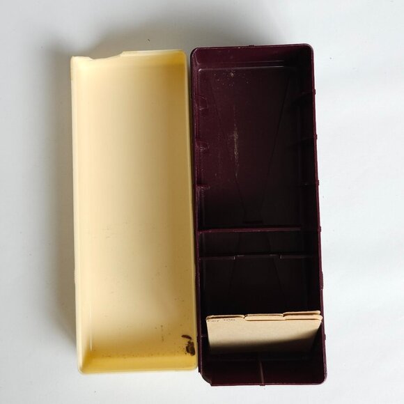 Vintage Maroon View-Master Collector's Case, Reel Viewer Sawyer's 60s 70s - Picture 3 of 11